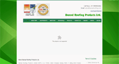 Desktop Screenshot of bansalroofing.com